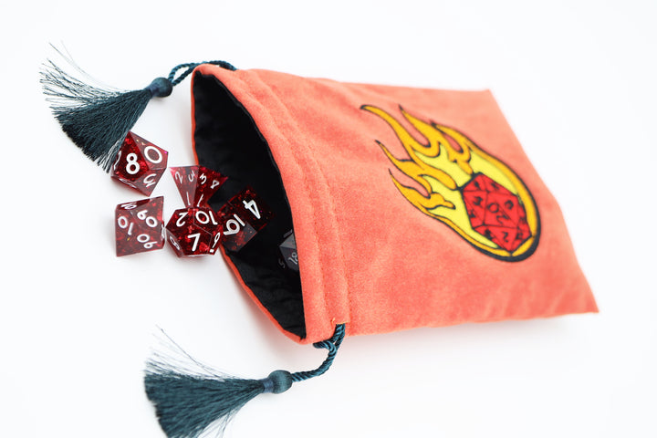 DICE BAG - DICE FIRE BALL