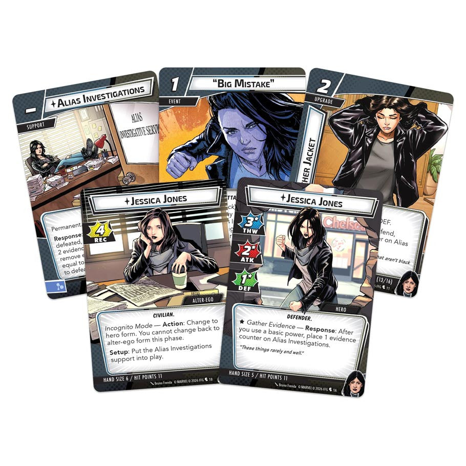 Marvel Champions TCG: Jessica Jones Hero Pack
