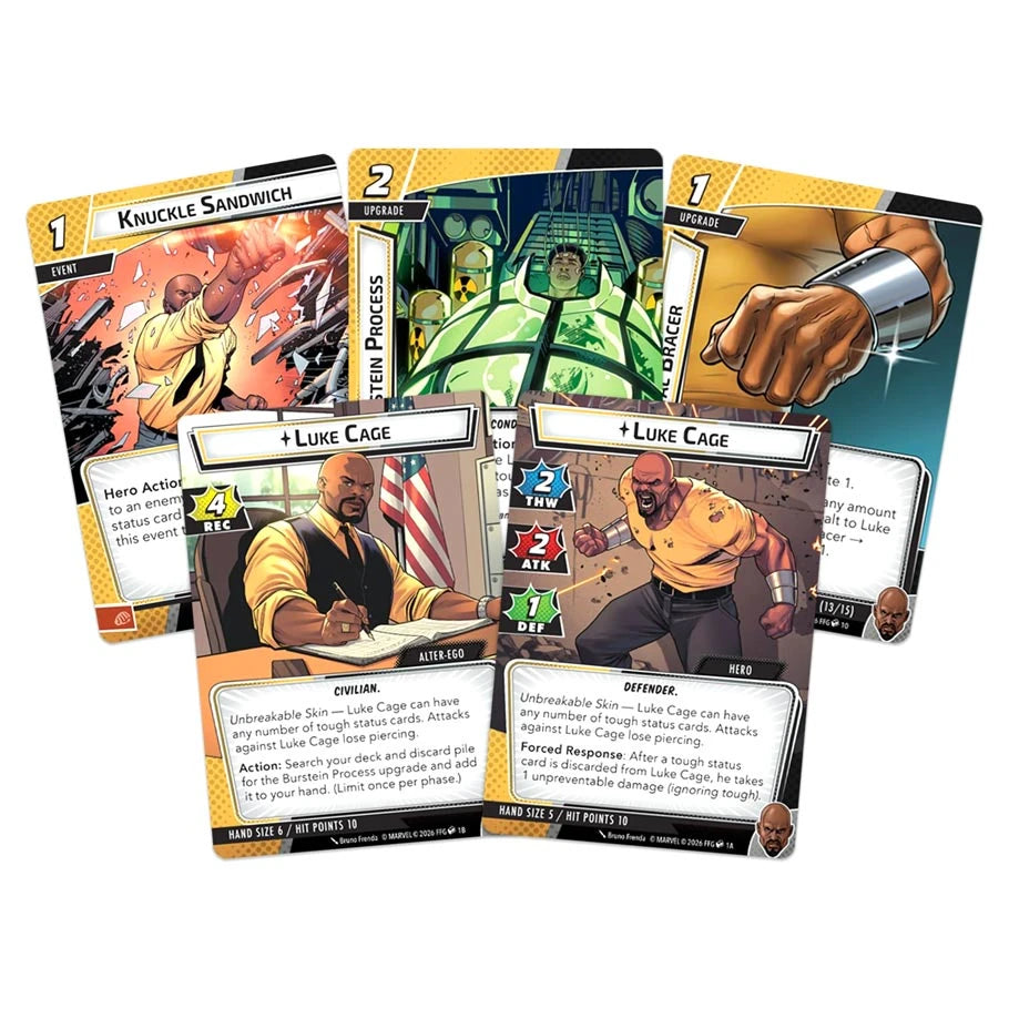 Marvel Champions TCG: Luke Cage Hero Pack