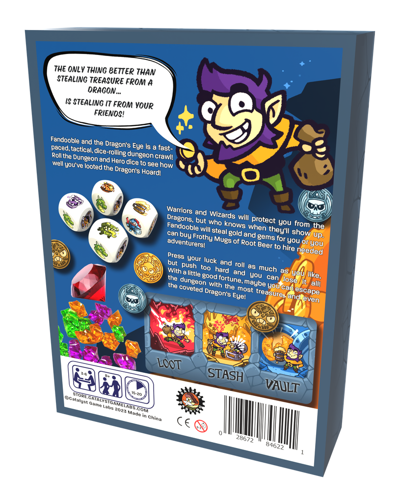 Fandooble and the Dragon's Eye: Board Game