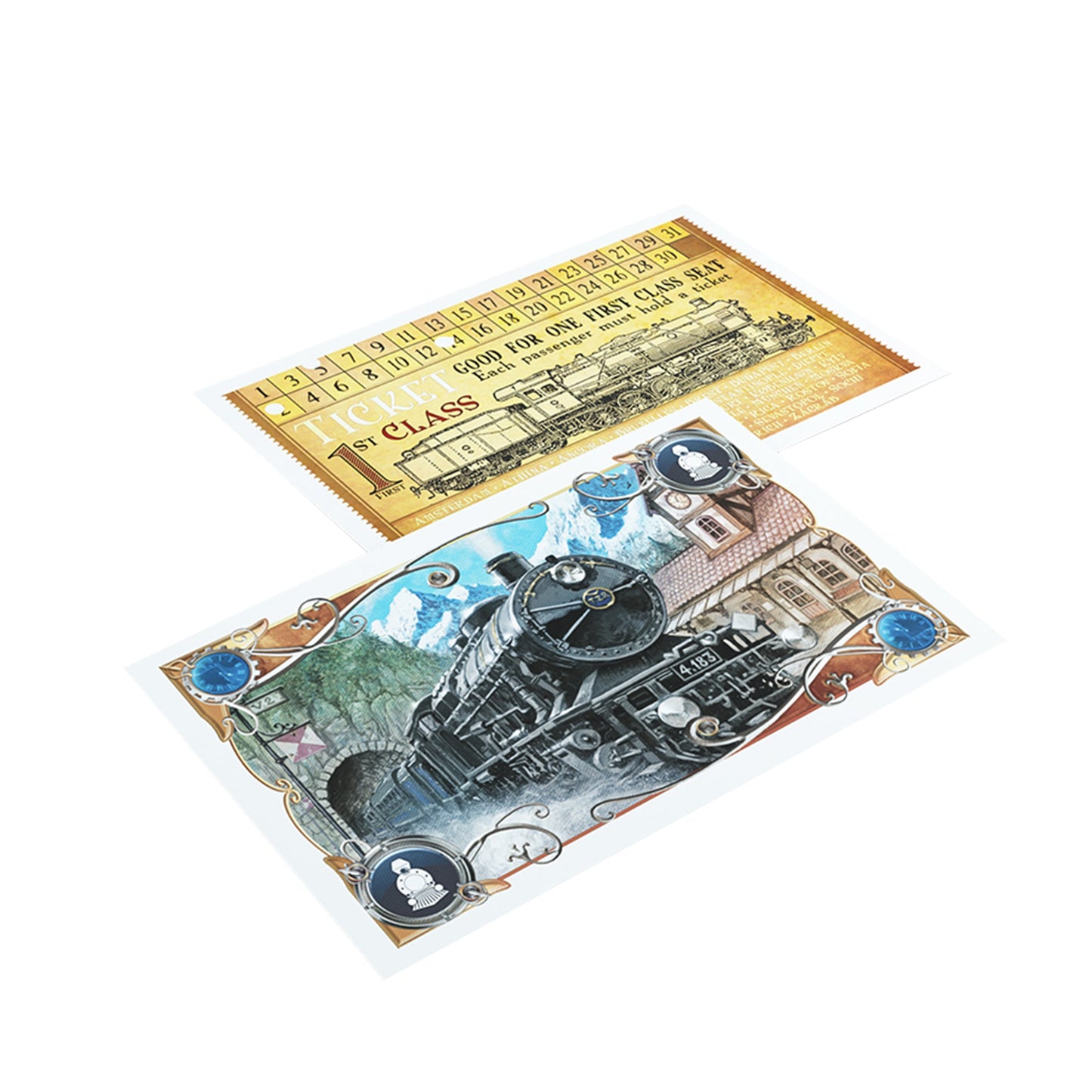 Ticket to Rider Europe Art Sleeves