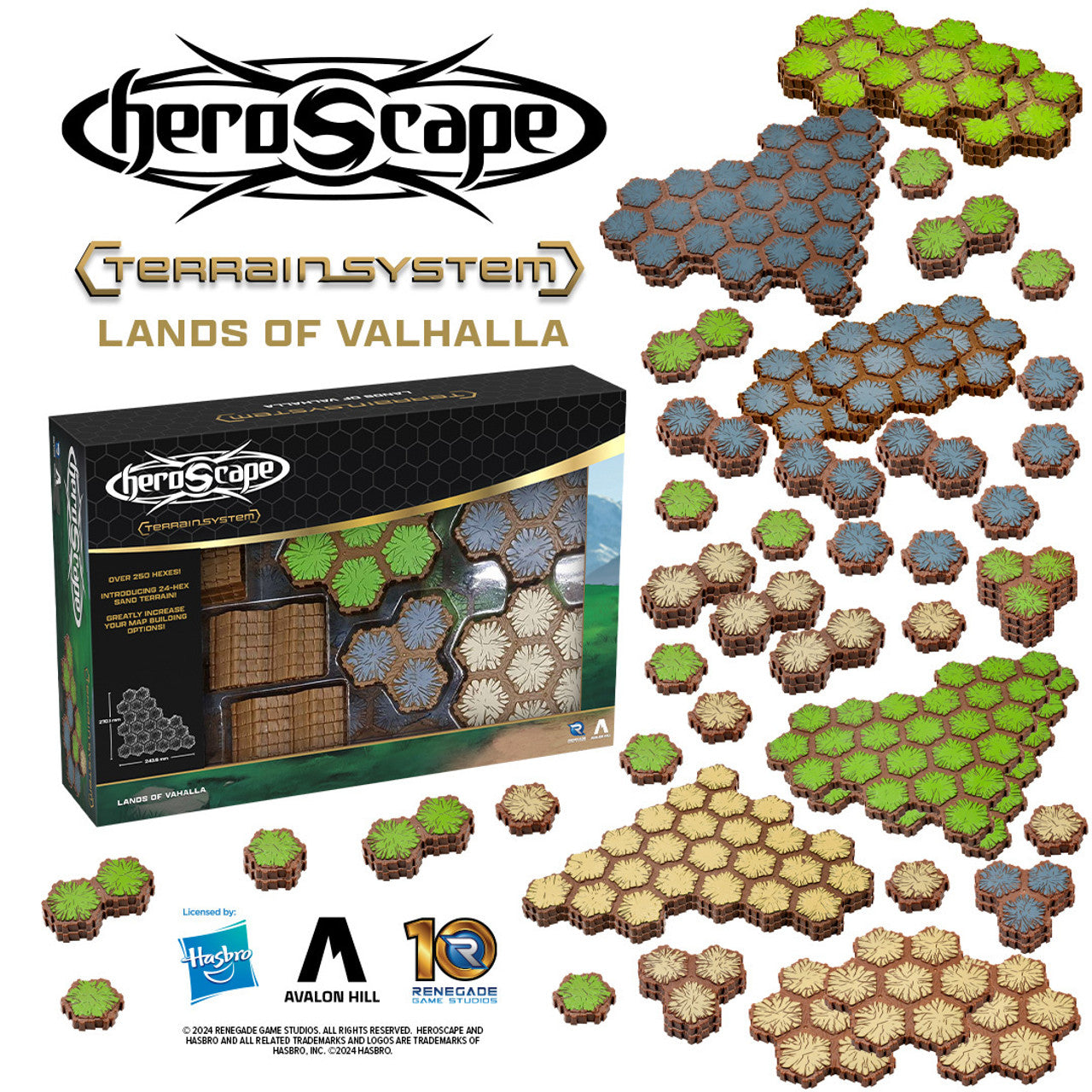 Lands of Valhalla Terrain Expansion (Heroscape)