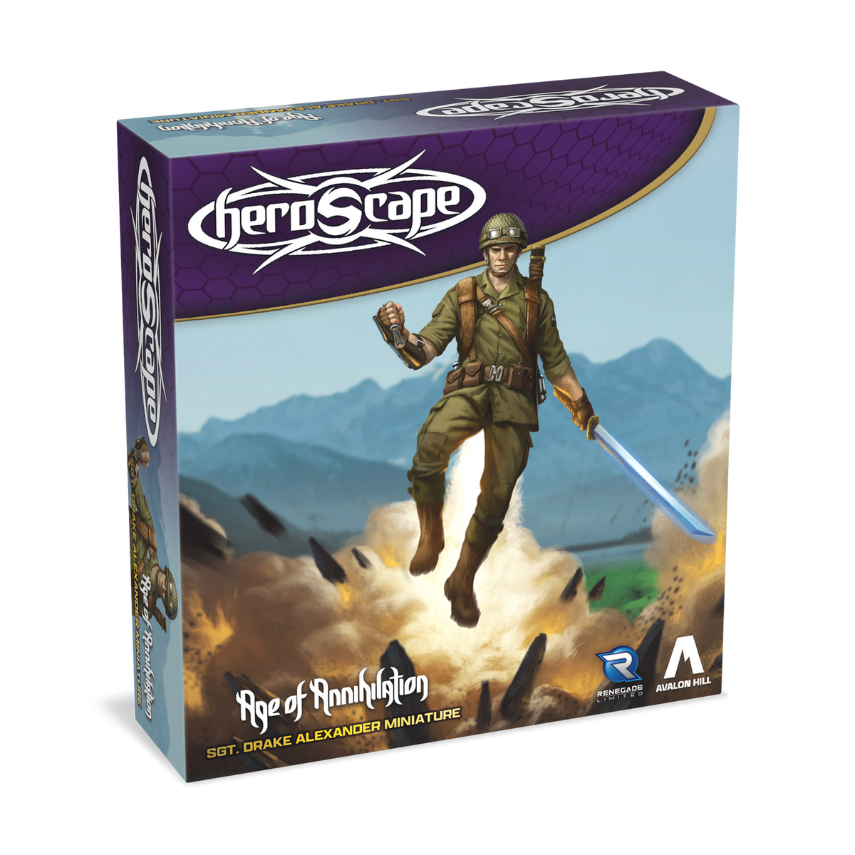 Heroscape: Sgt. Drake Alexander Miniature Promo