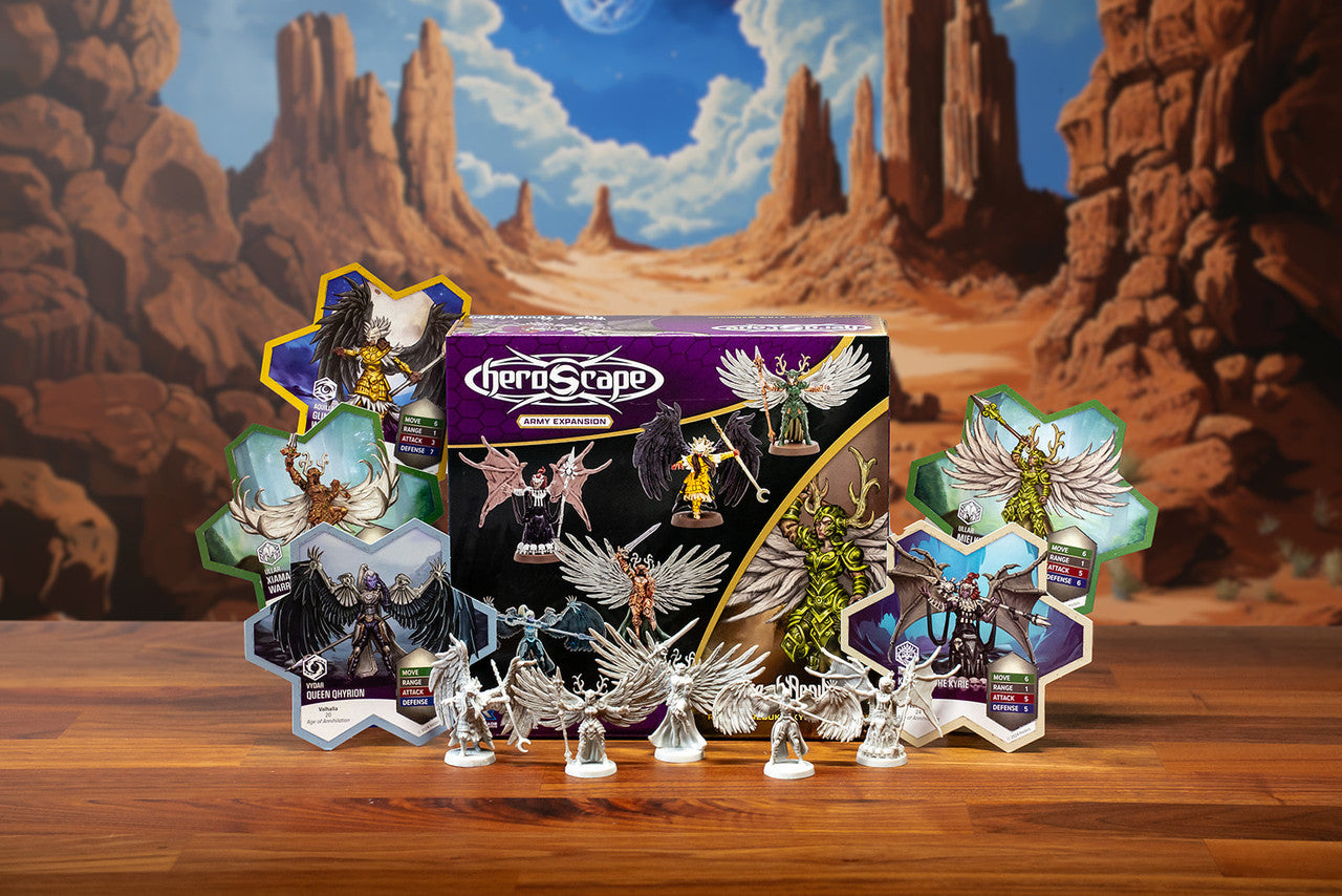 Revna's Rebuke: Kyrie Warriors Army Expansion (HeroScape)