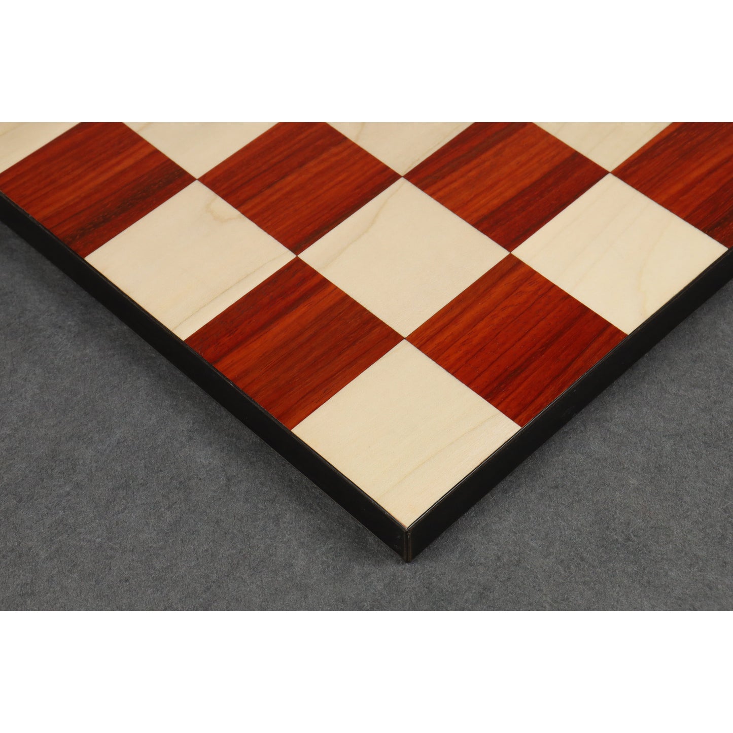 Borderless Chess board - 55 mm Square - Bud Rosewood & Maple Wood - 17.7 inch