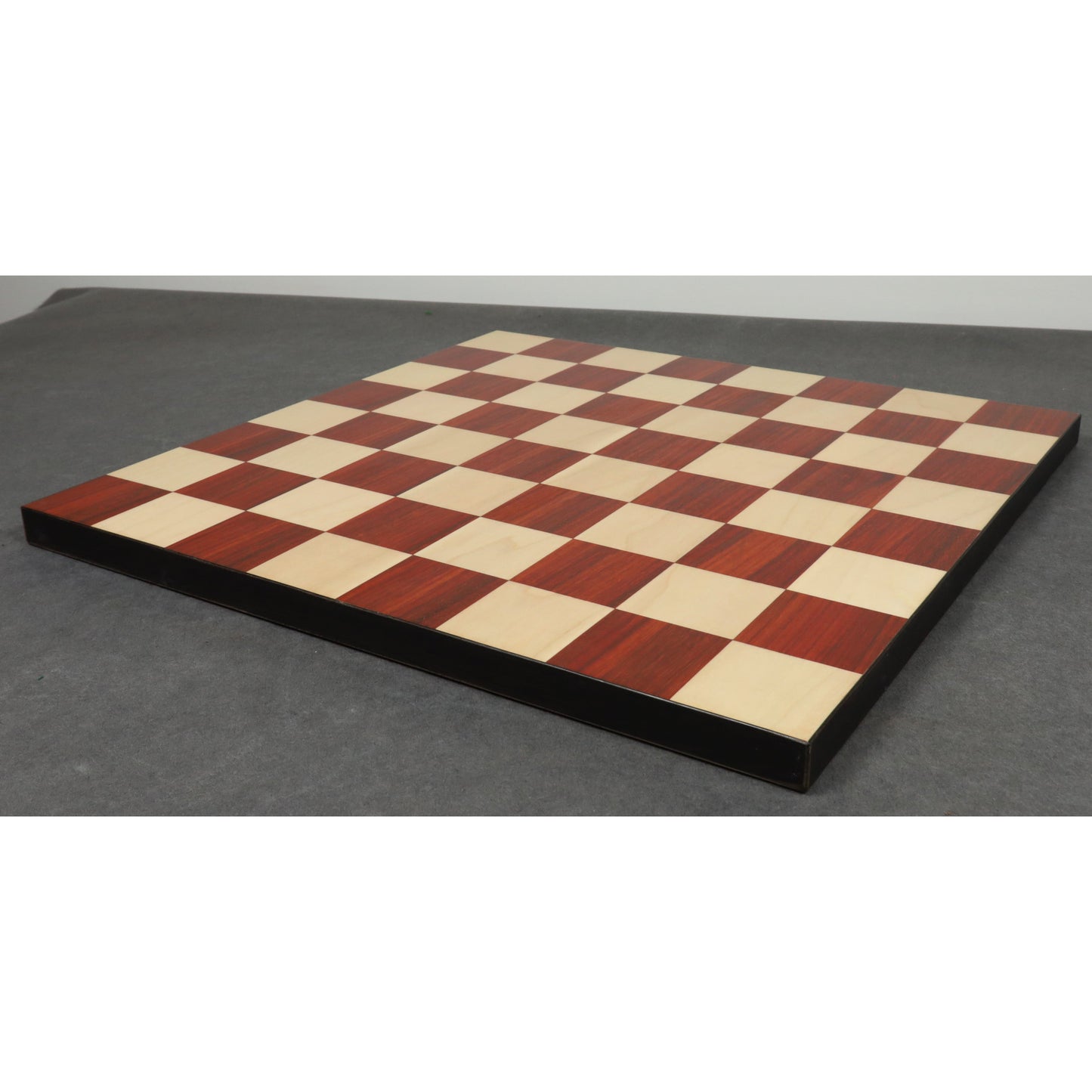 Borderless Chess board - 55 mm Square - Bud Rosewood & Maple Wood - 17.7 inch