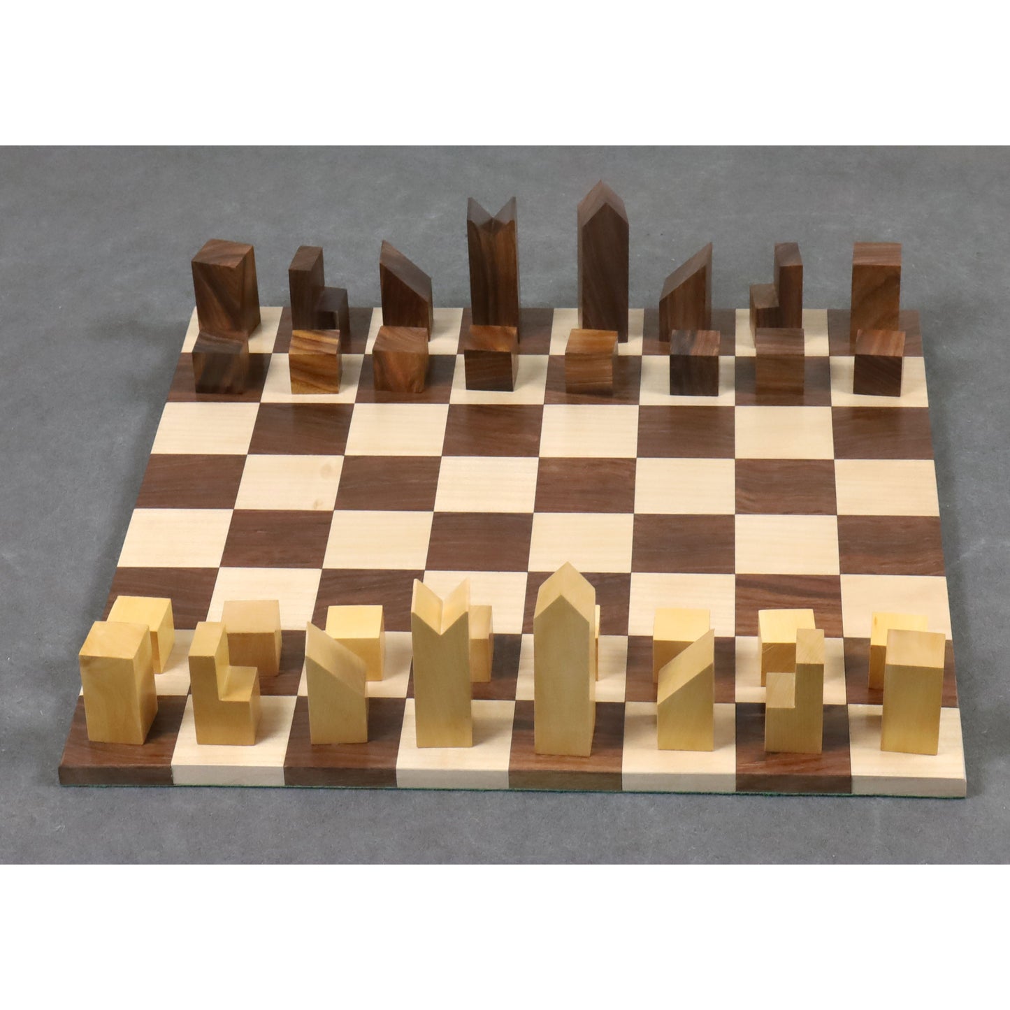 Lanier graham Combo Chess Set - Chess Pieces + Chess Board in Golden Rosewood