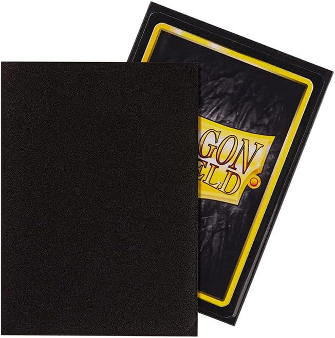 Dragon Shield Sleeves: Matte Black (Box of 100)