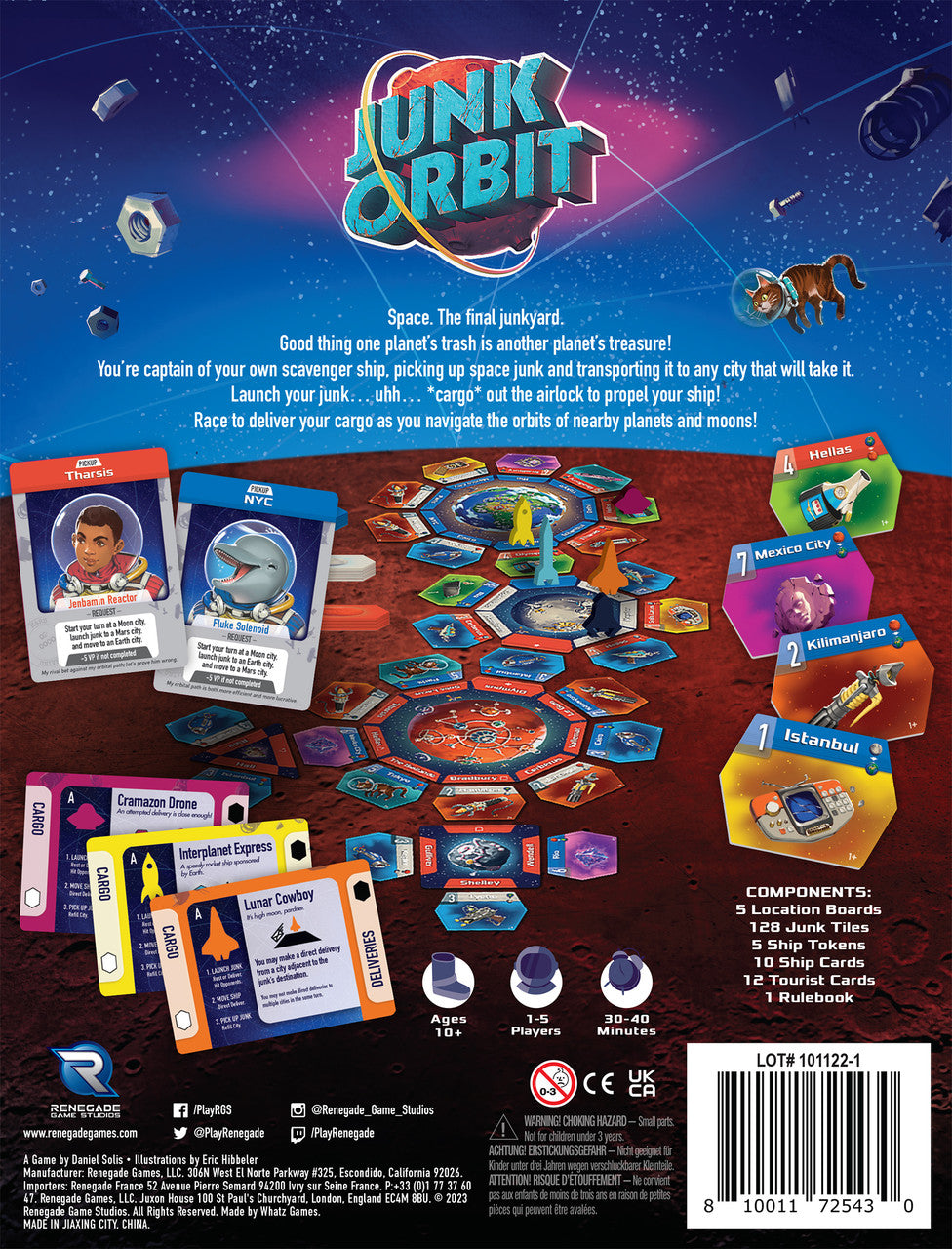Junk Orbit: Board Game
