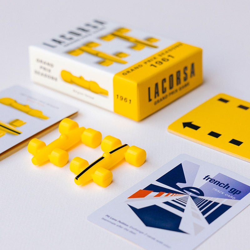 Lacorsa 1961 Racecar Set: Belgian Yellow