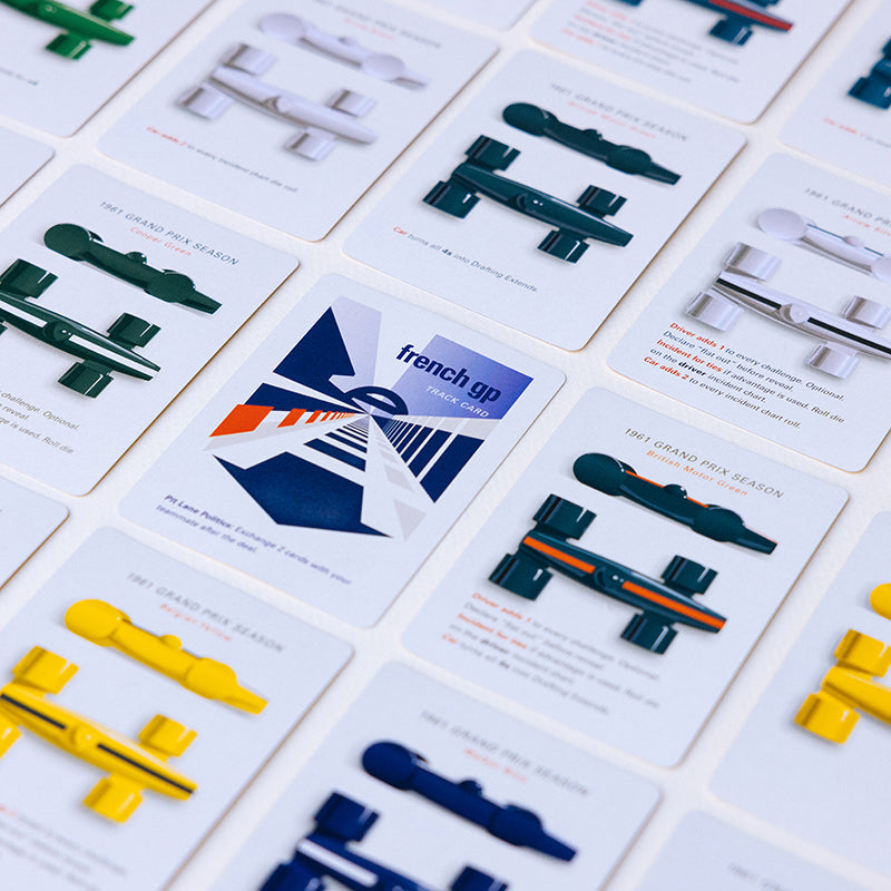 Lacorsa 1961 Racecar Set: Belgian Yellow