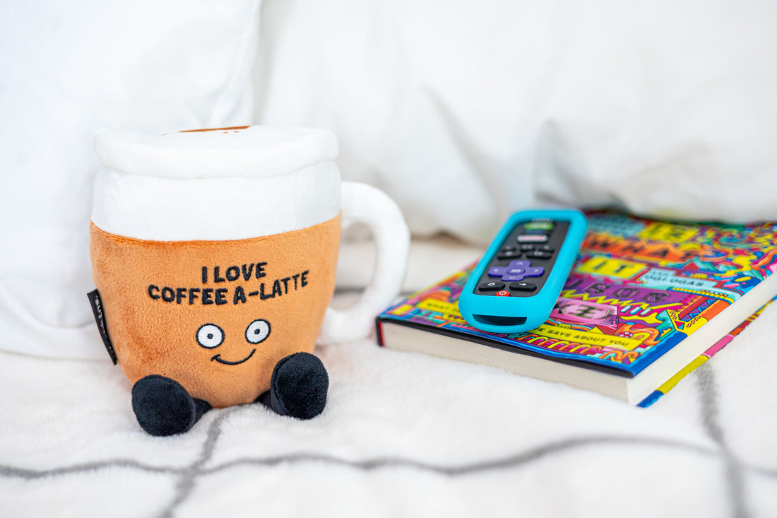 Plush Coffee "I Love Coffee A-Latte!"