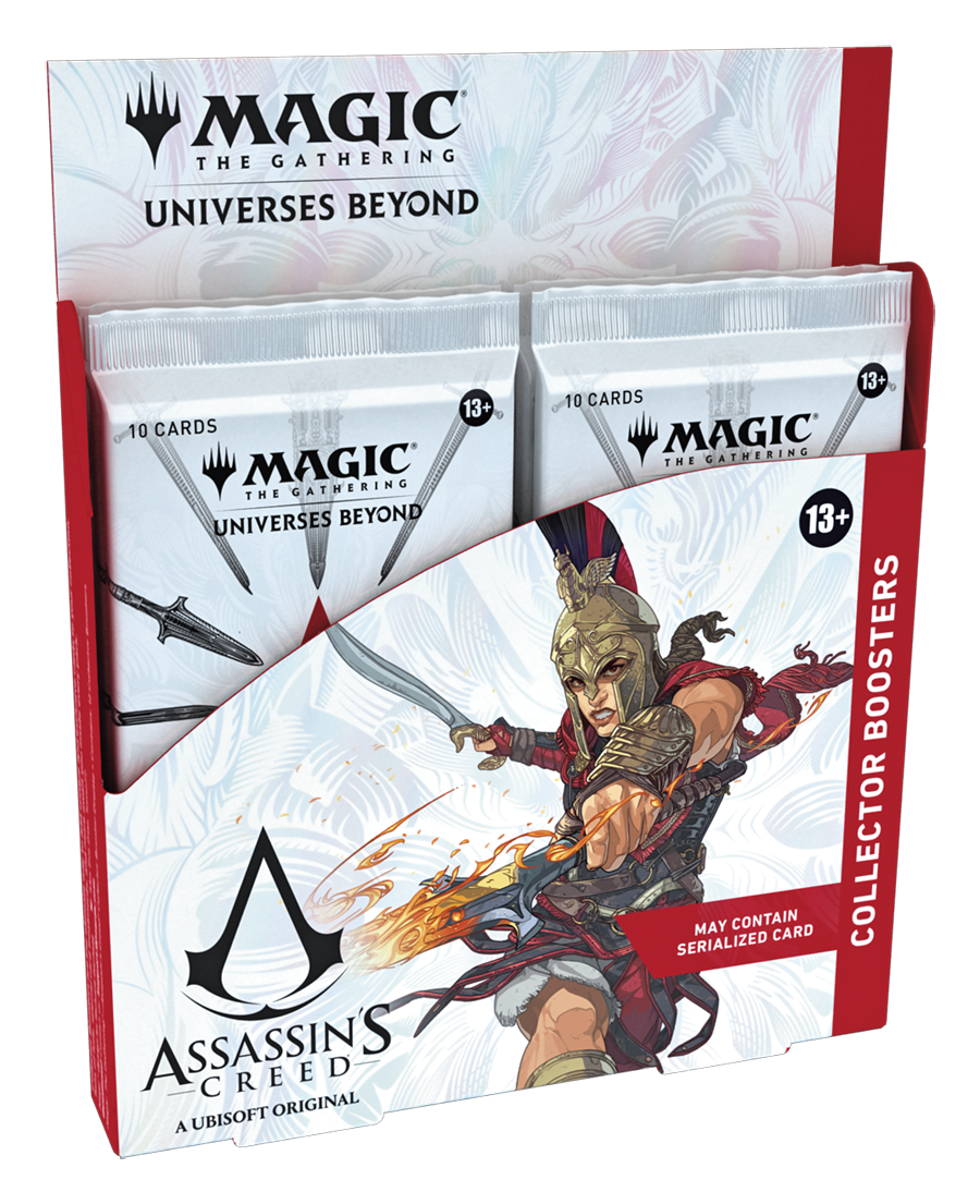MAGIC THE GATHERING: UNIVERSES BEYOND: ASSASSINS CREED COLLECTOR BOOSTER BOX (12CT)
