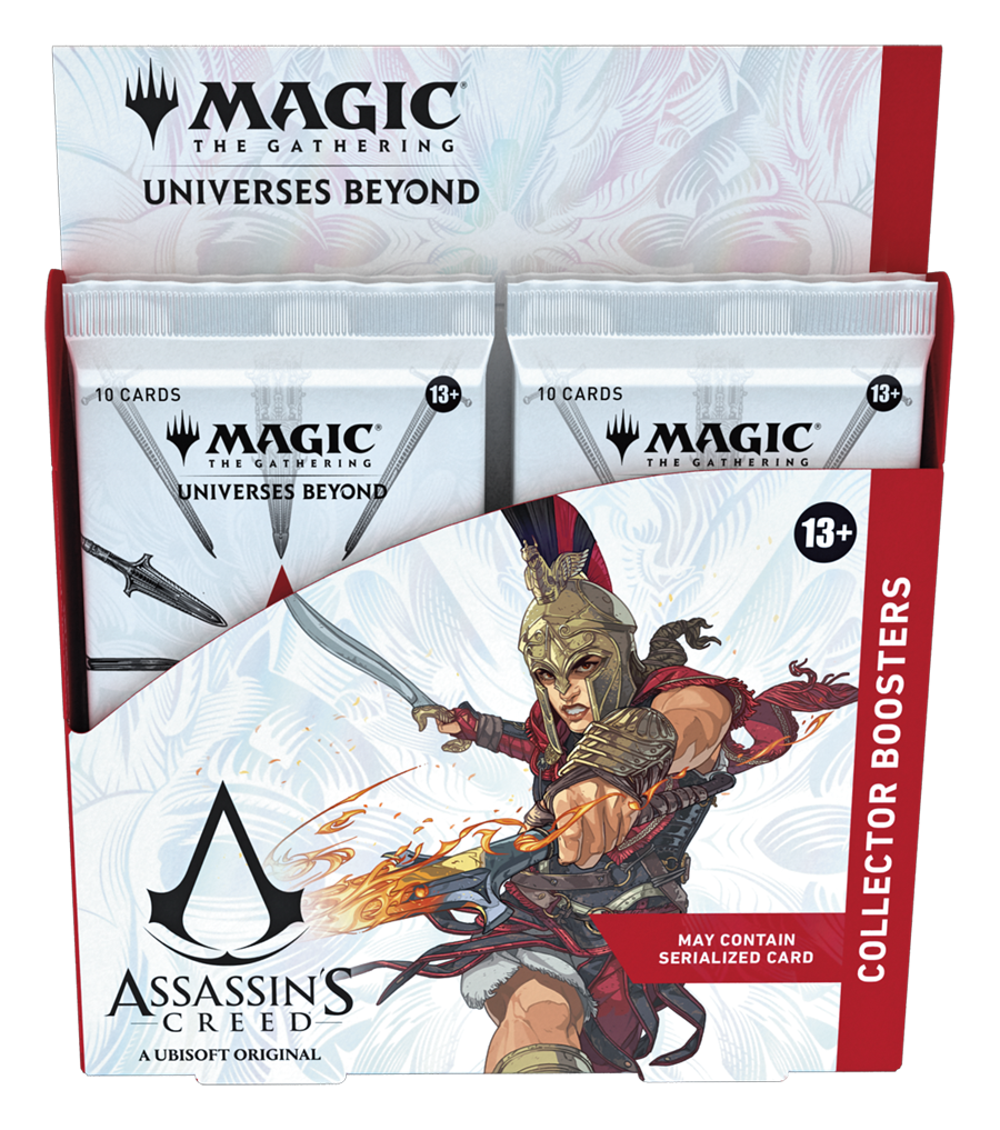 MAGIC THE GATHERING: UNIVERSES BEYOND: ASSASSINS CREED COLLECTOR BOOSTER BOX (12CT)