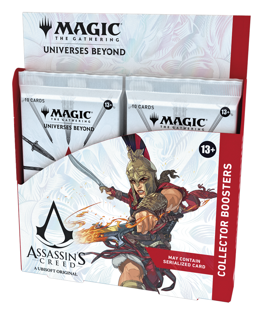 MAGIC THE GATHERING: UNIVERSES BEYOND: ASSASSINS CREED COLLECTOR BOOSTER BOX (12CT)