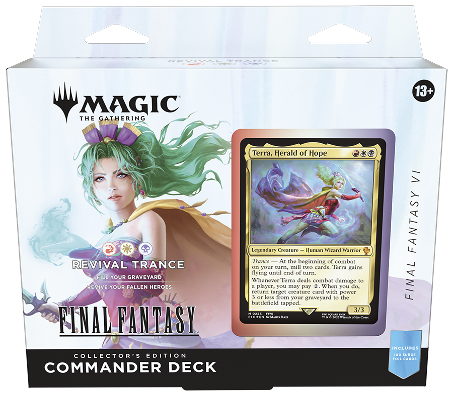 Magic the Gathering CCG: Final Fantasy Collector Commander Deck