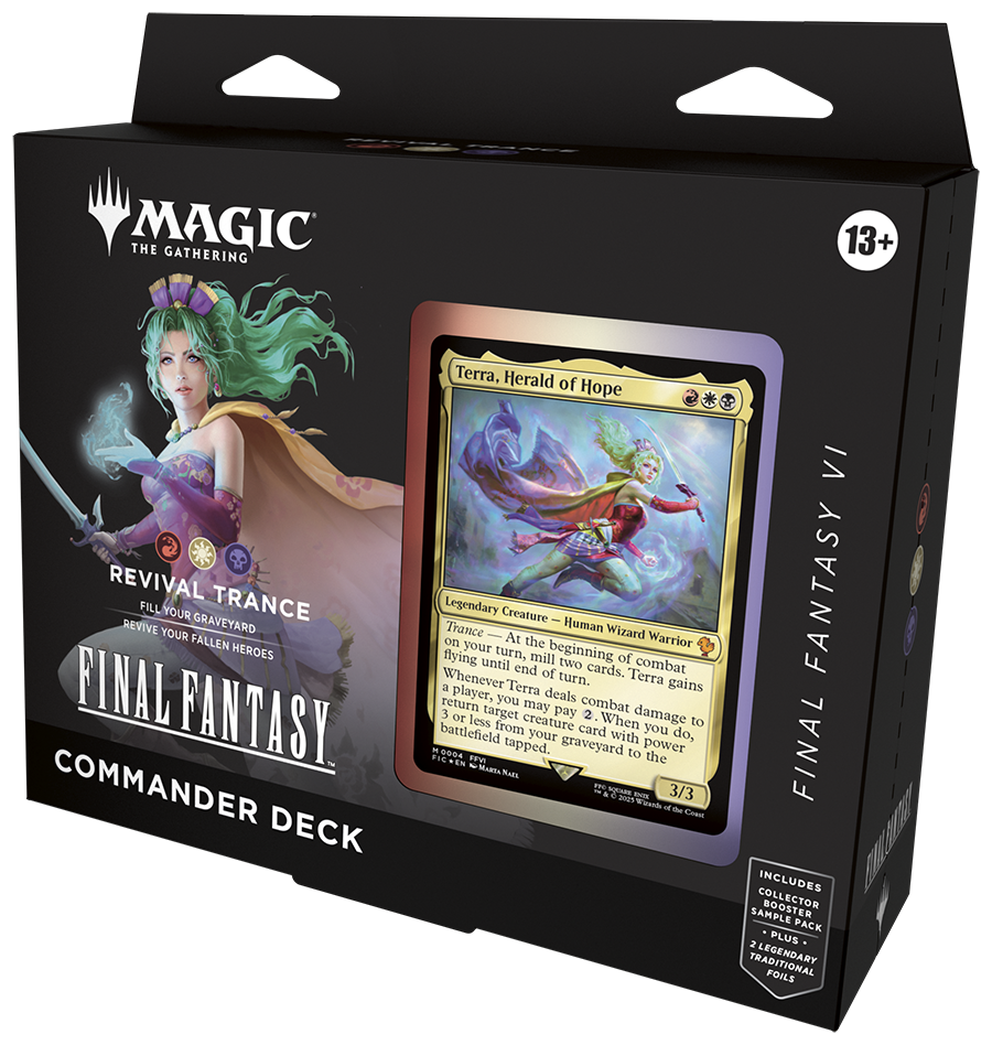 Magic the Gathering CCG: Final Fantasy Commander Deck
