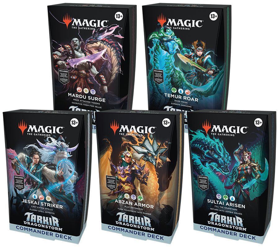 Magic the Gathering CCG: Tarkir Dragonstorm Commander Deck