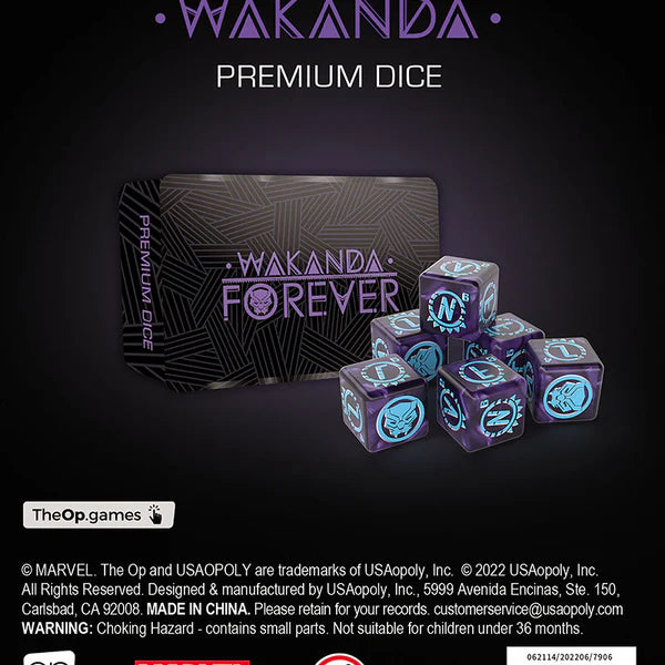 Marvel Black Panther Premium Dice Set
