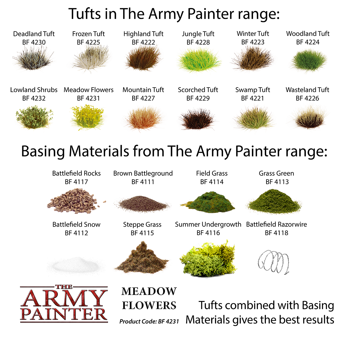 The Army Painter: Battlefields Meadow Flowers