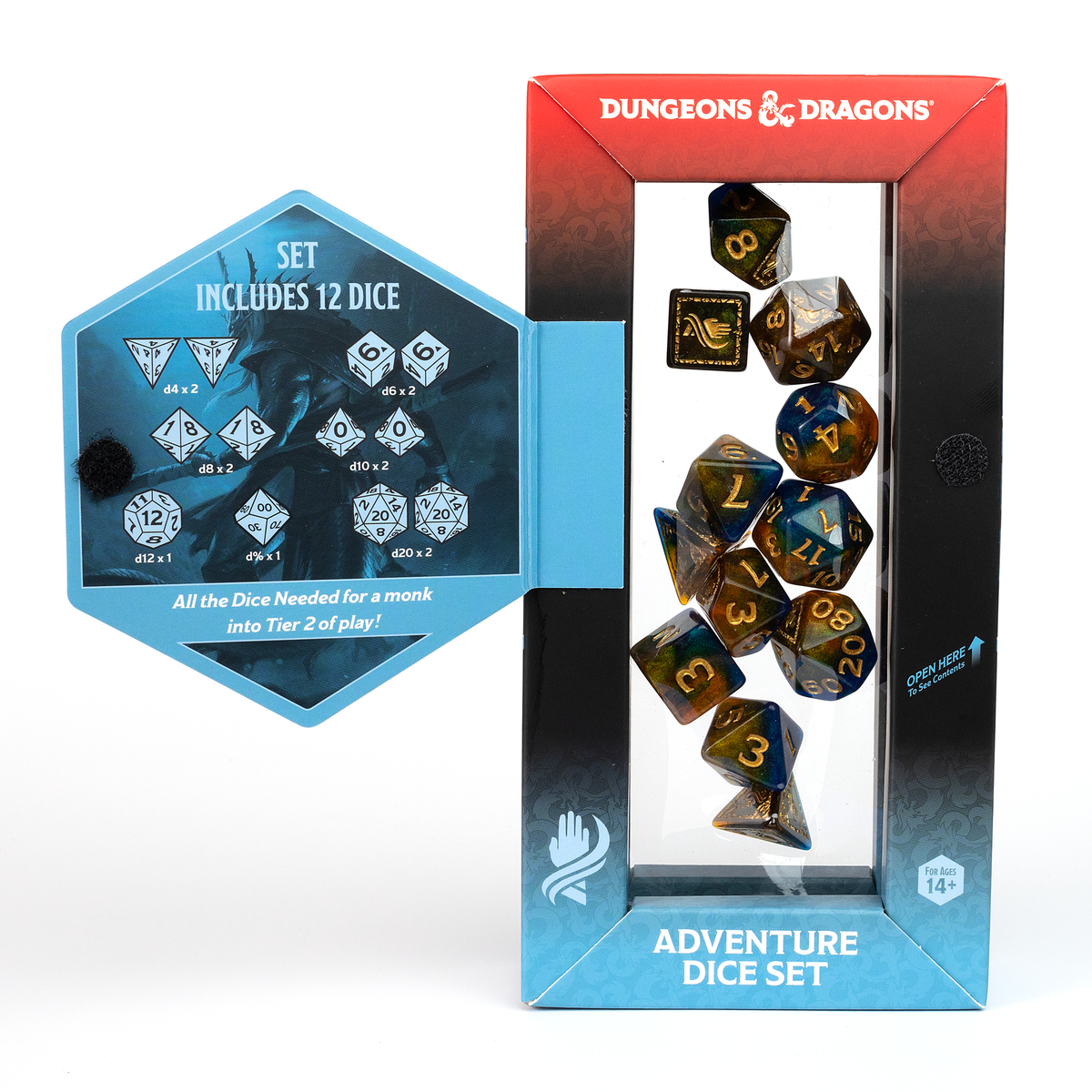 Dungeons & Dragons Adventure Dice: Monk