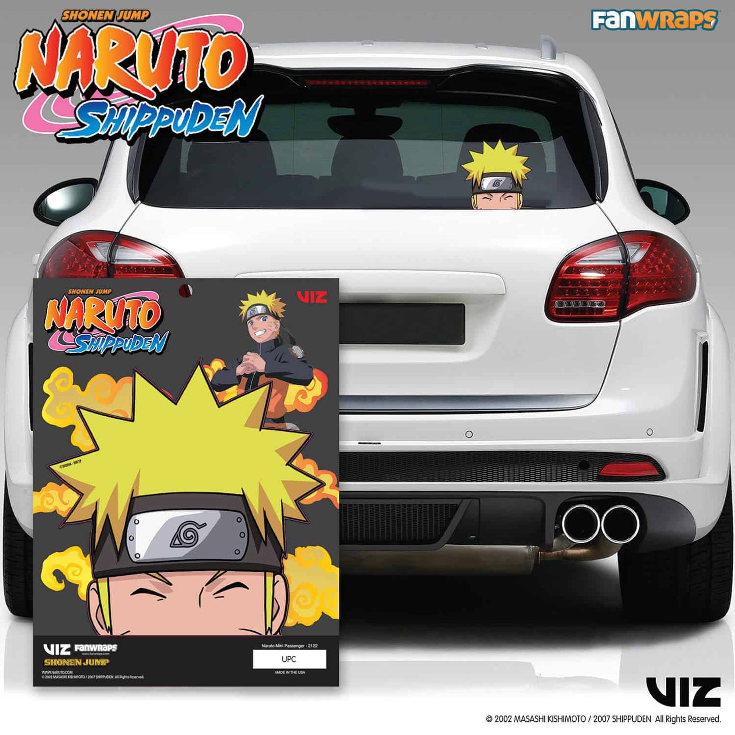 Naruto Pasenger Decal