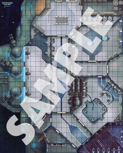 Starfinder RPG: Flip-Mat - Wars- : 1 flip-mat