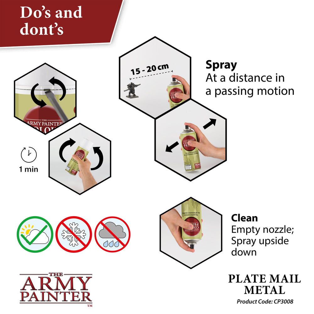 Color Primer: Plate Mail Metal