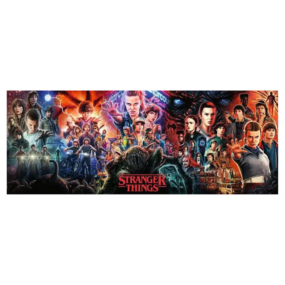 Puzzle: Stranger Things 1000 Piece Panoramic