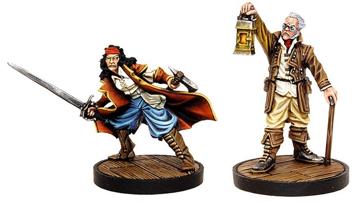 D&D: Curse Of Strahd: Ezmerelda D'Aventir And Rudolph Van Richten - 2 Miniatures