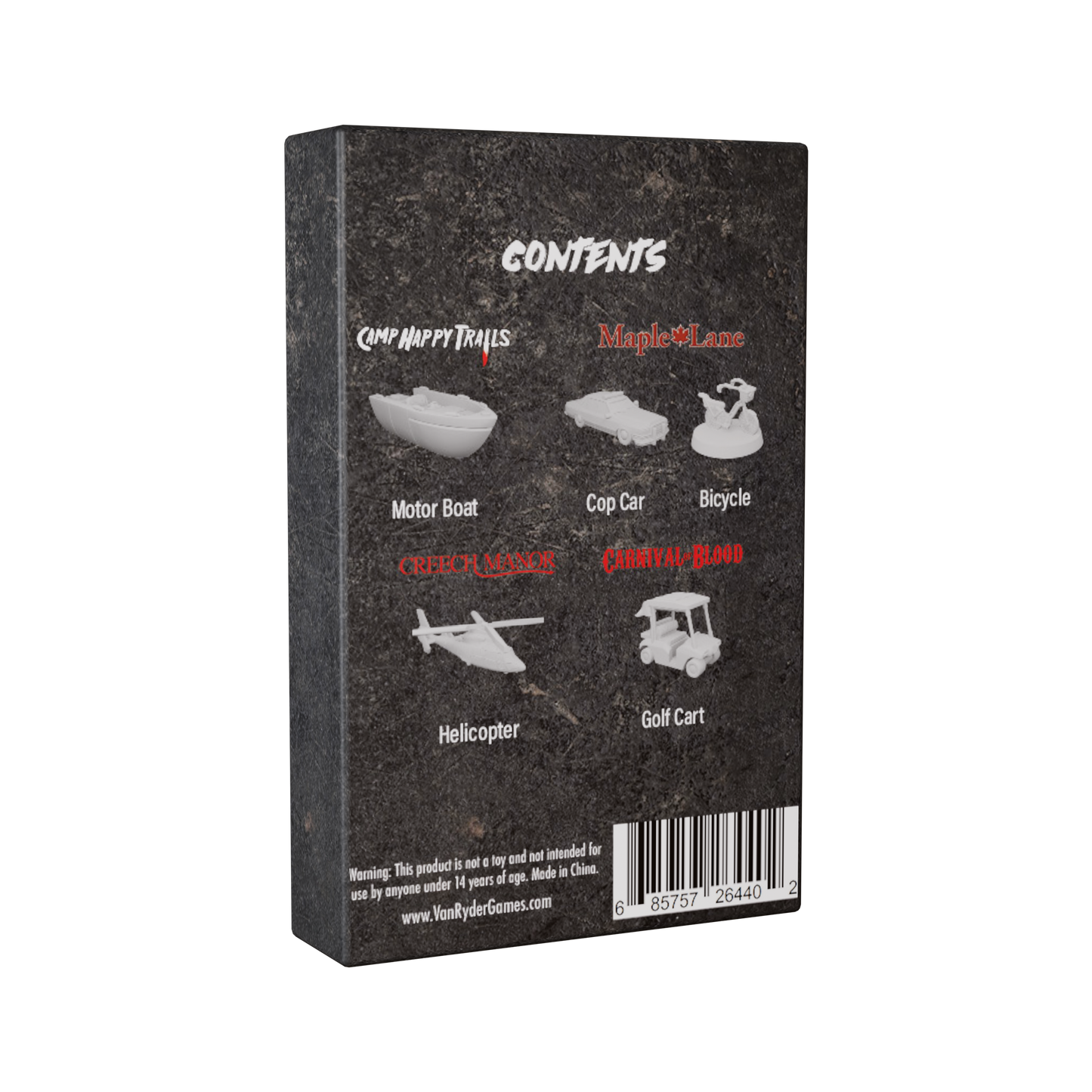 FINAL GIRL: VEHICLE PACK 1