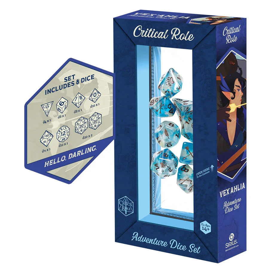 Sirius Dice: Vox Machina Adventure Dice: Vex'ahlia