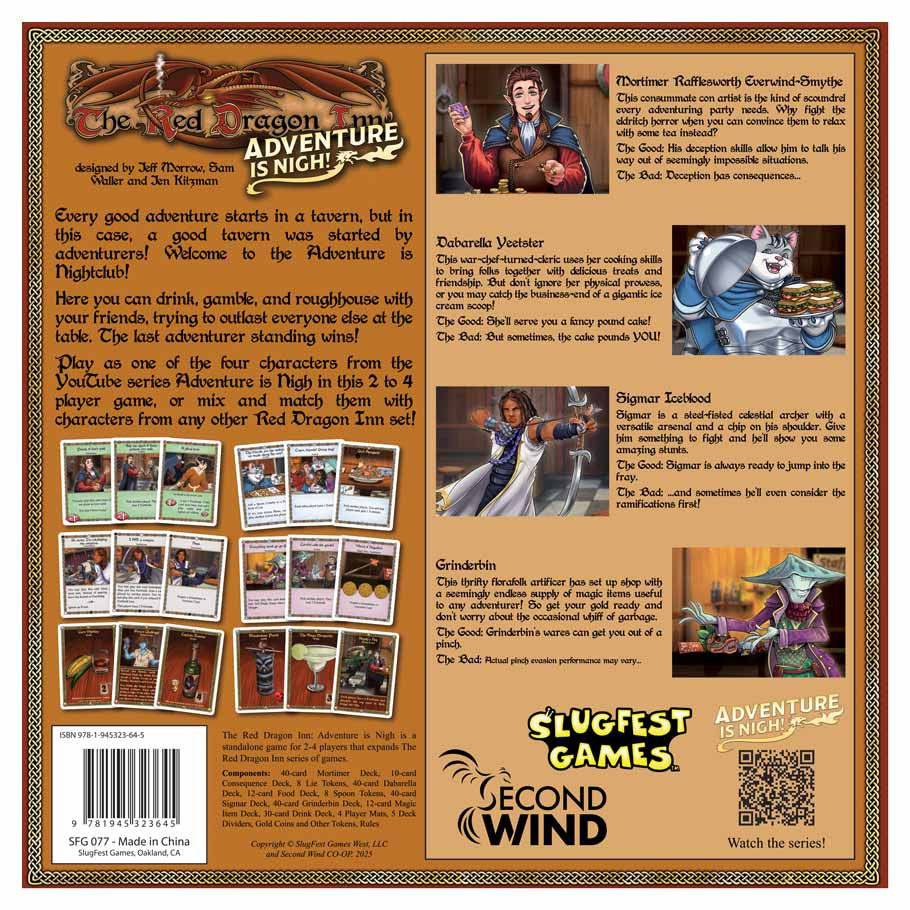 The Red Dragon Inn: Adventure is Nigh!