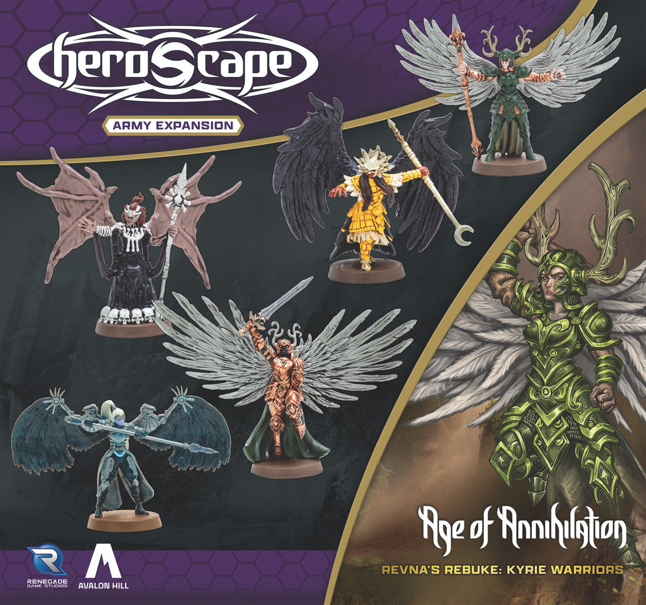 Revna's Rebuke: Kyrie Warriors Army Expansion (HeroScape)
