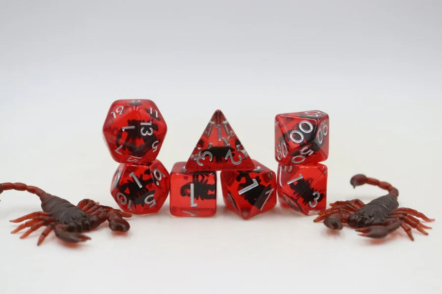 Scorpion RPG Dice Set