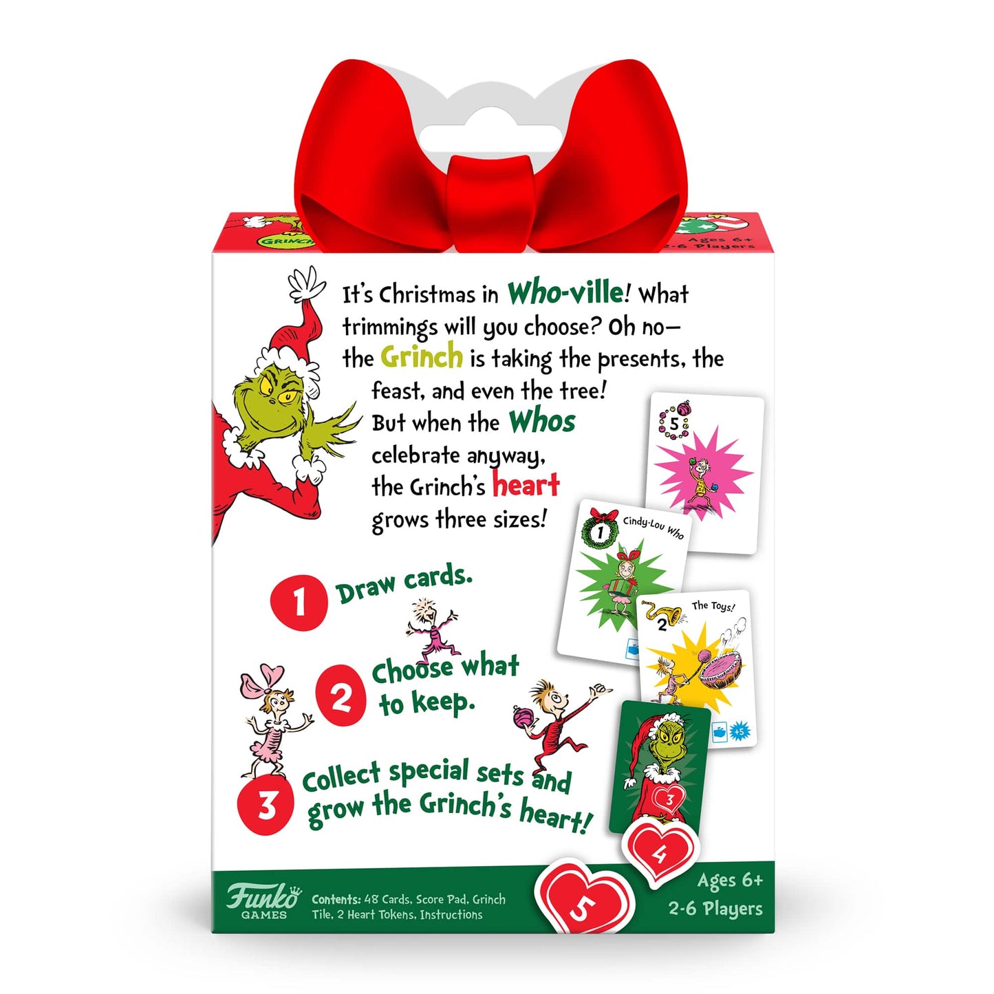 Dr. Seuss: Grinch - Grow Your Heart Out: Card Game