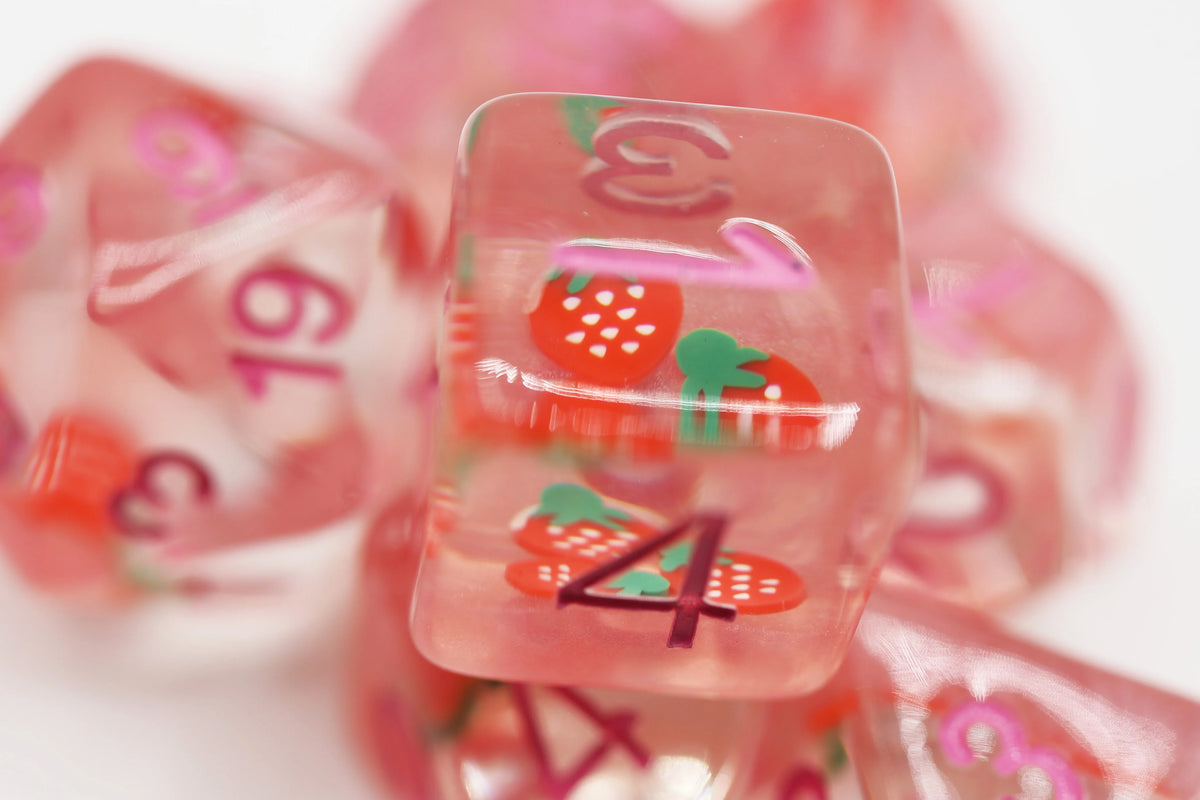 Strawberry Shortcake Dice Set