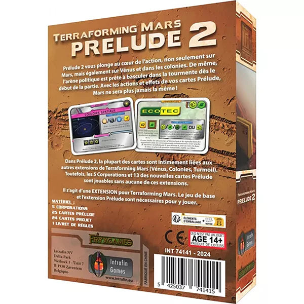 Terraforming Mars: Prelude 2