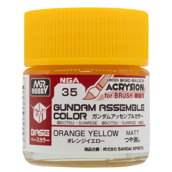 Gundam Assemble: Color Paint: Orange Yellow