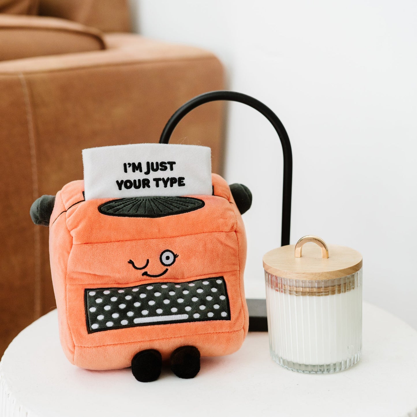 "I'm Just Your Type" Typewriter Plush