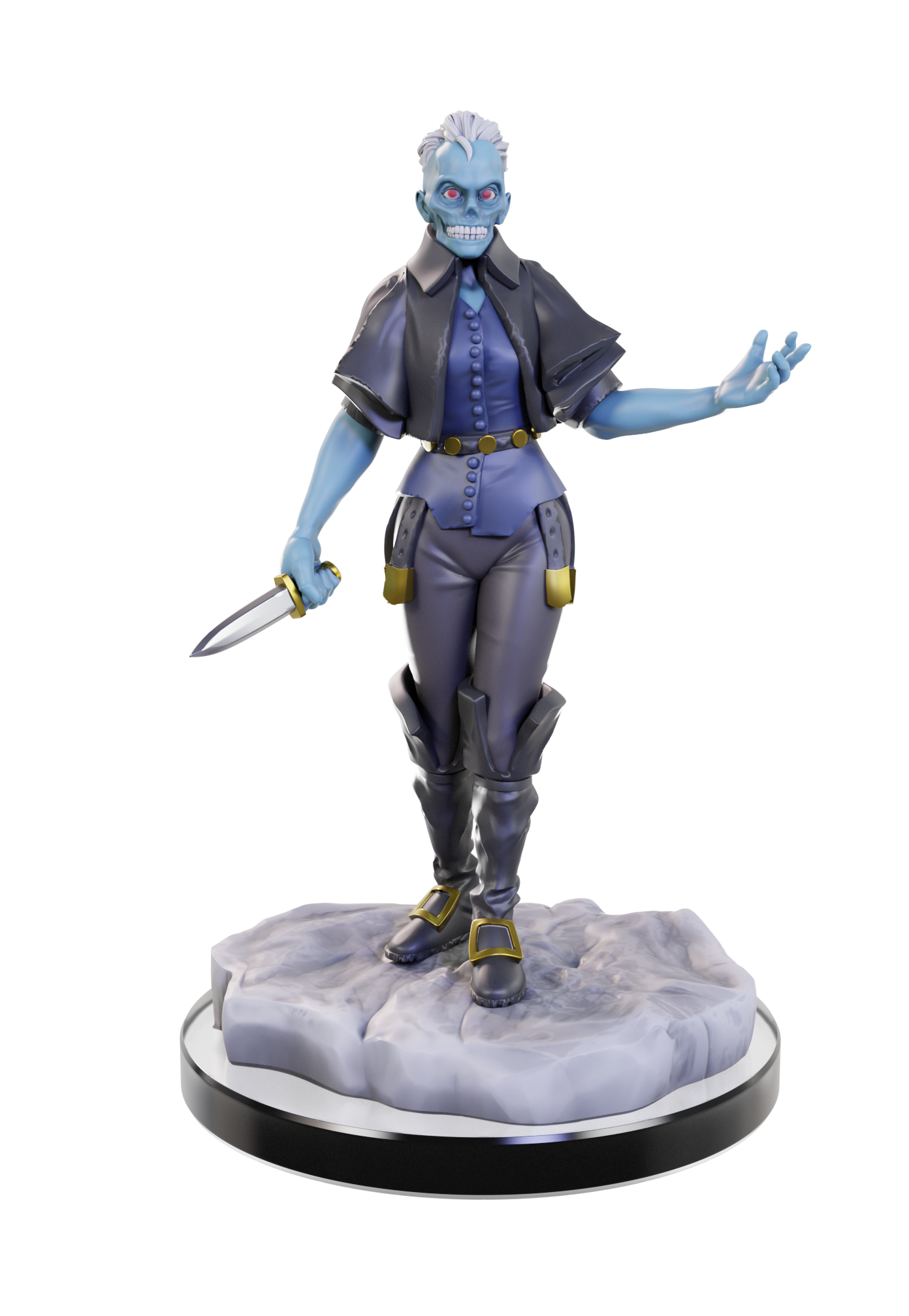 Pathfinder: Deepcuts - Urdefhan Lasher & Death Scout Miniature