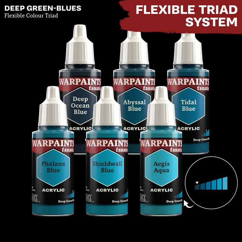 Army Painter: Warpaints Fanatic: Abyssal Blue (18ml)
