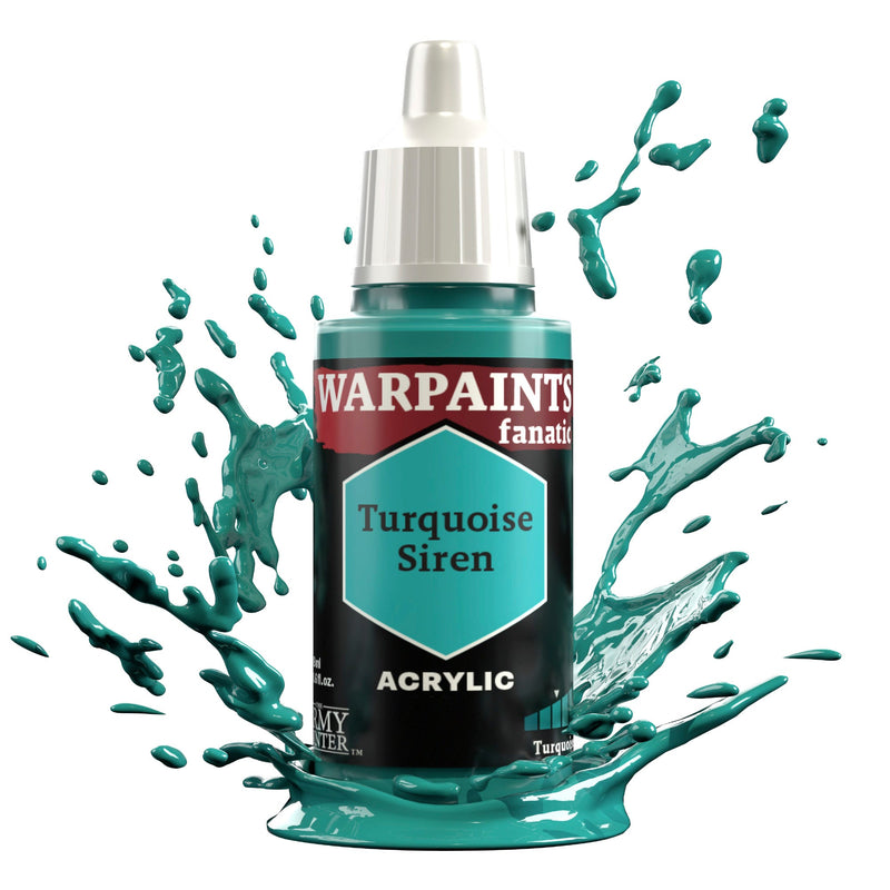 The Army Painter: Warpaints Fanatic: Turquoise Siren (18ml)