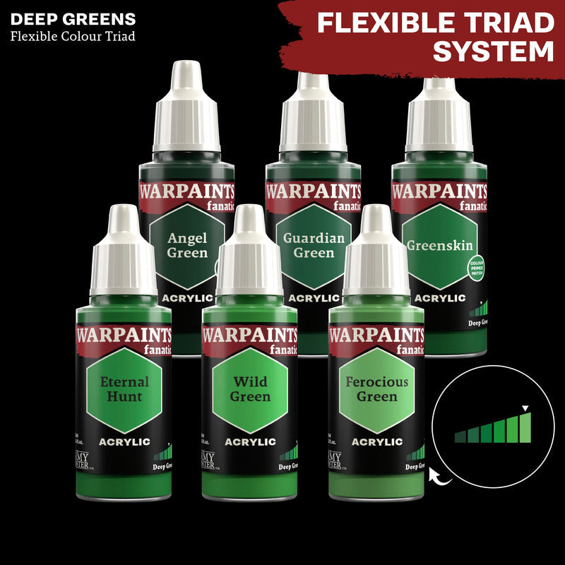 The Army Painter: Warpaints Fanatic: Acrylic: Wild Green 18ml