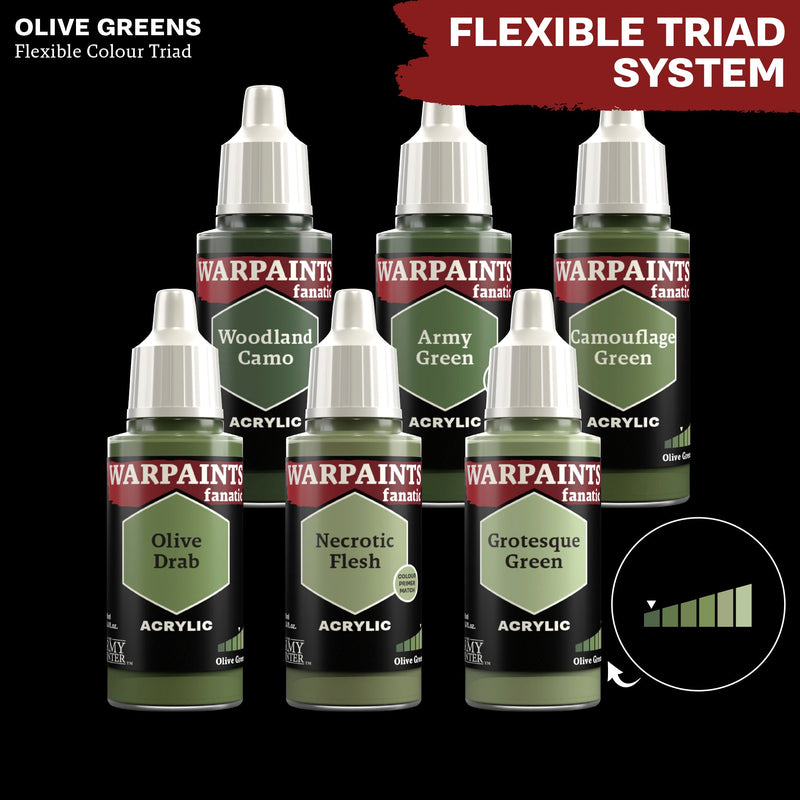 Army Painter: Warpaints Fanatic: Woodland Camo (18ml)