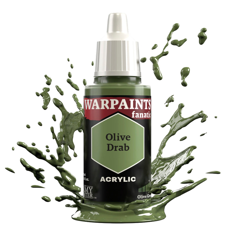 Army Painter: Warpaints Fanatic: Olive Drab (18ml)