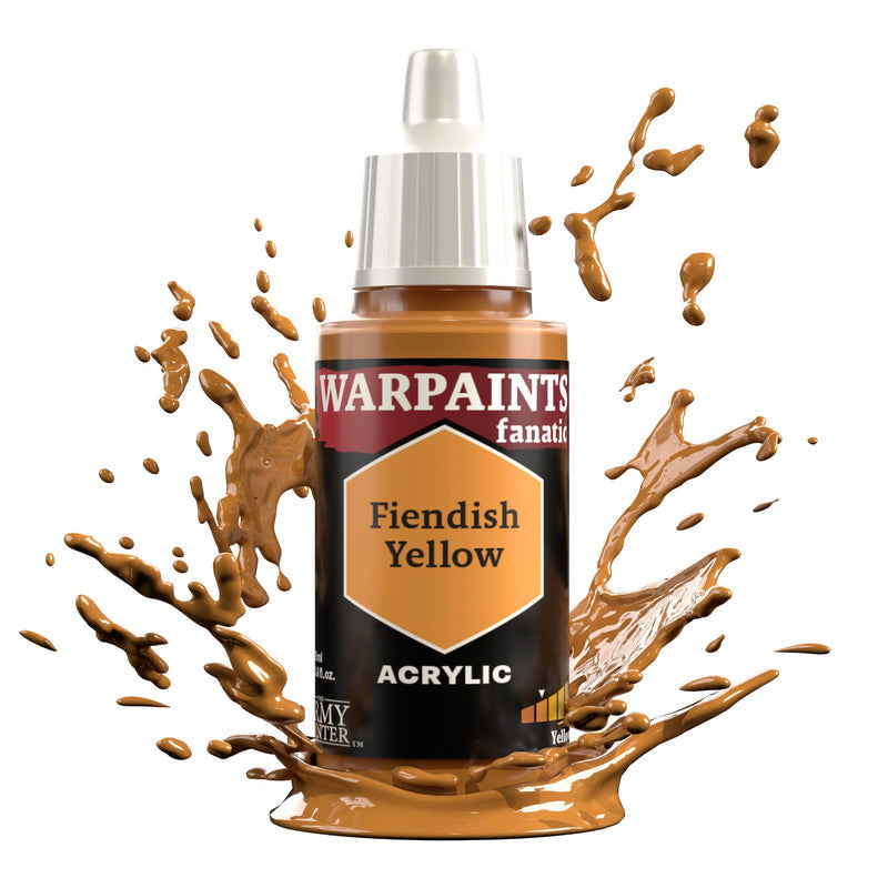 The Army Painter: Warpaints Fanatic: Fiendish Yellow (18ml)