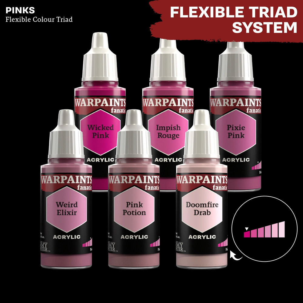 The Army Painter: Warpaints Fanatic: Acrylic: Wicked Pink 18ml