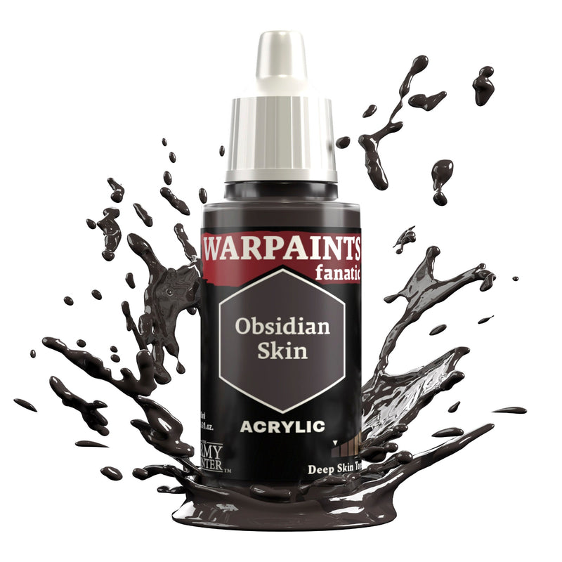 The Army Painter: Warpaints Fanatic: Acrylic: Obsidian Skin 18ml