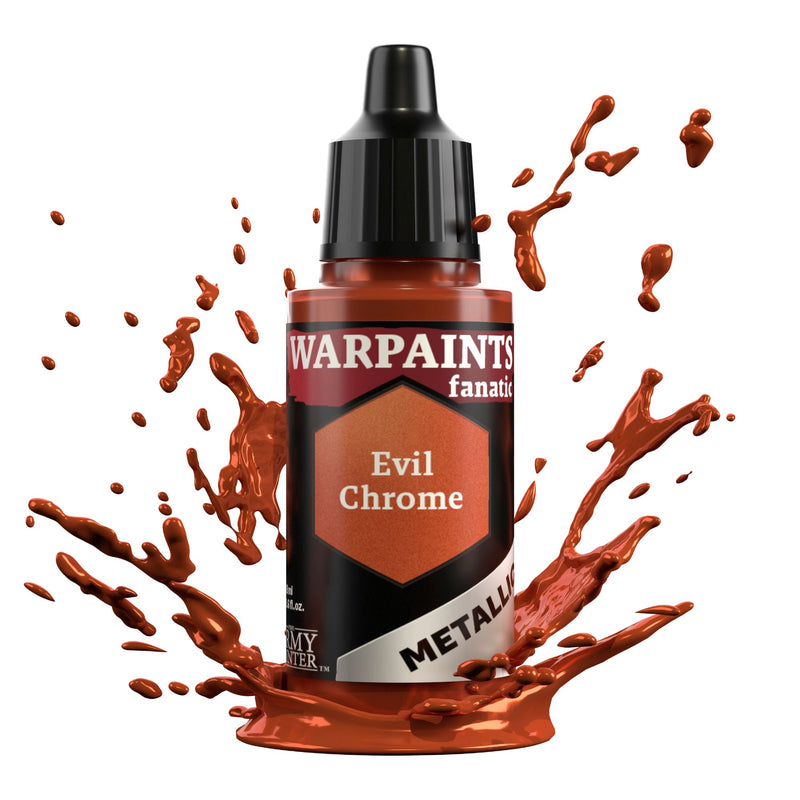 Army Painter: Warpaints Fanatic: Metallic Evil Chrome (18ml)